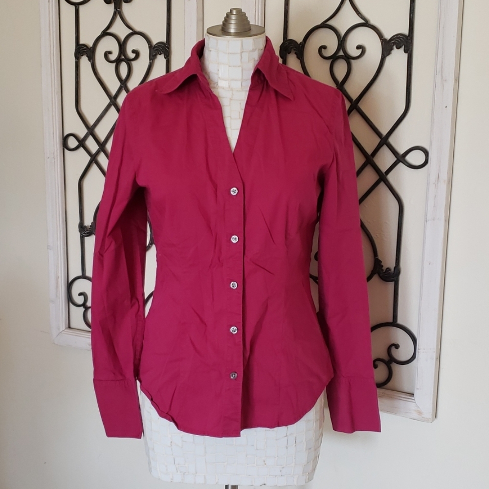 Fushsia blouse